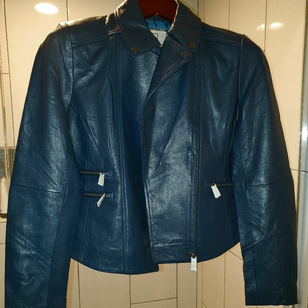 Woman Lather Jacket
